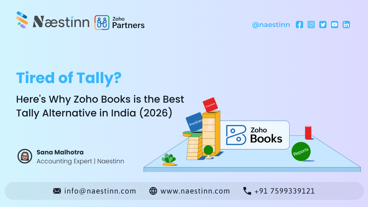 Tired of Tally? Here's Why Zoho Books is the Best Tally Alternative in India (2026)