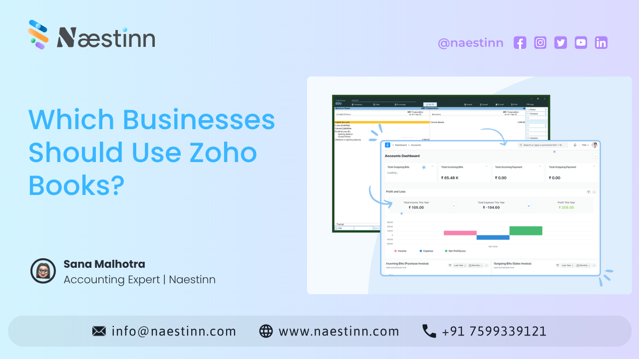 Which Businesses Should Use Zoho Books? A Complete Guide for 2026