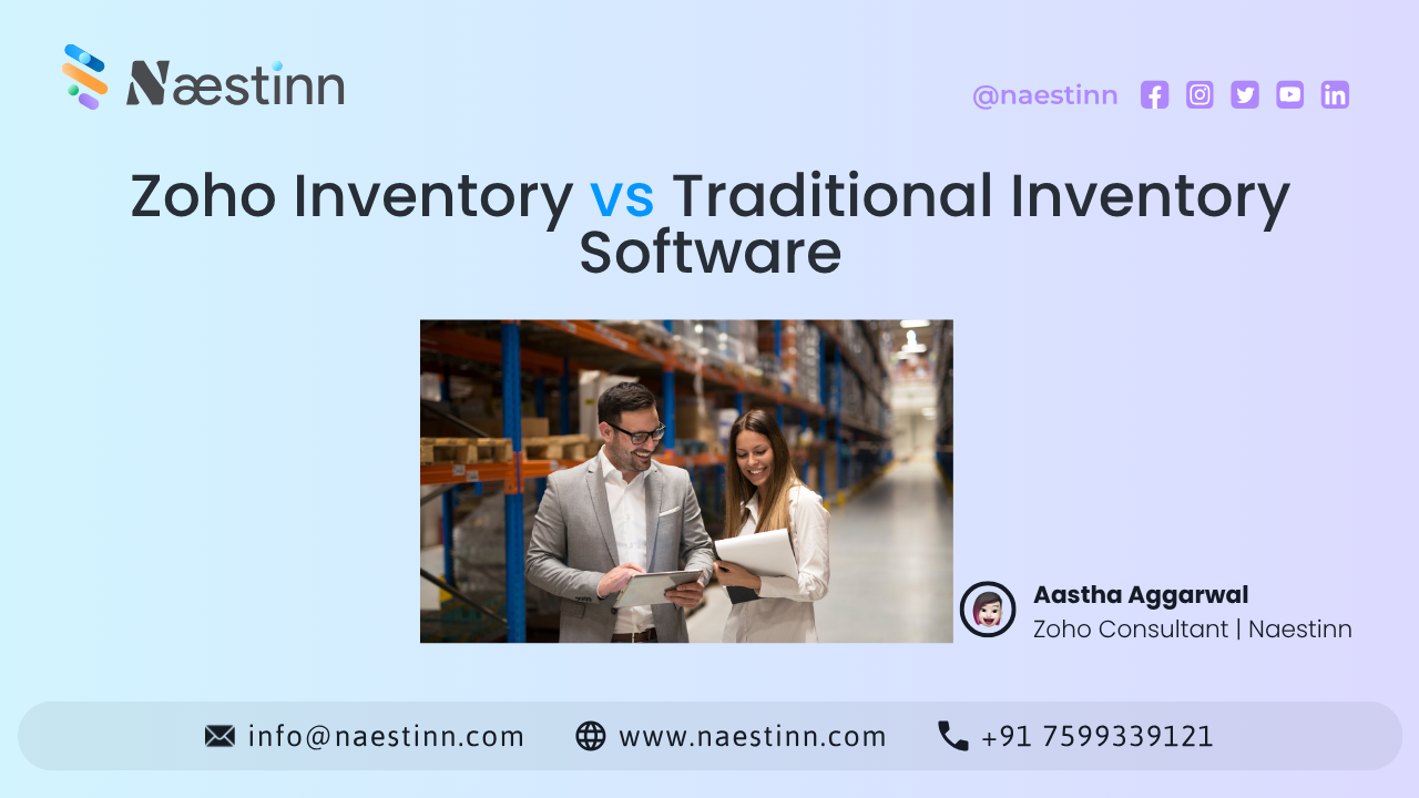 Zoho Inventory vs Traditional Inventory Software